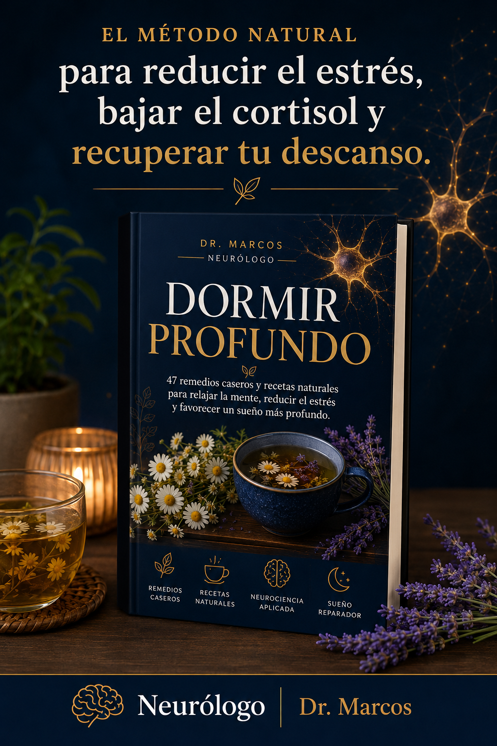El método natural para reducir el estrés, bajar el cortisol y recuperar tu descanso